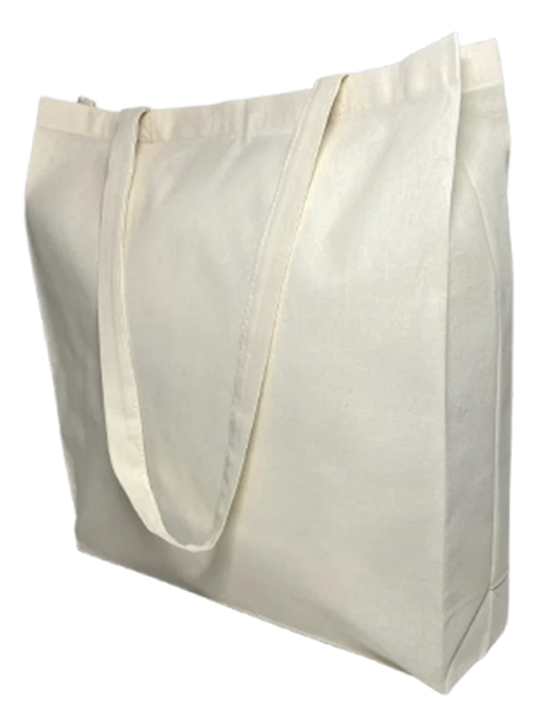 Einkaufstasche Baumwolle Standard TBS 140g mit Boden und Seiten