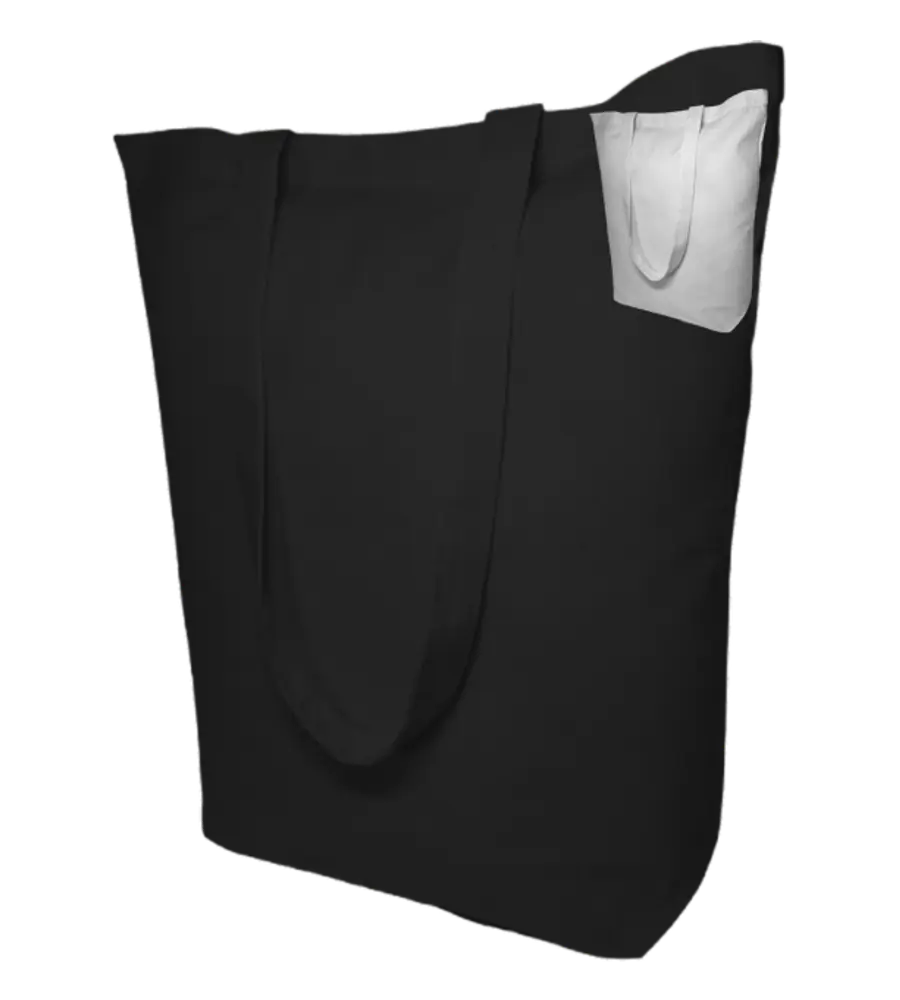 Standard TB Farben – schwarze Tasche mit Farbvarianten Weiss